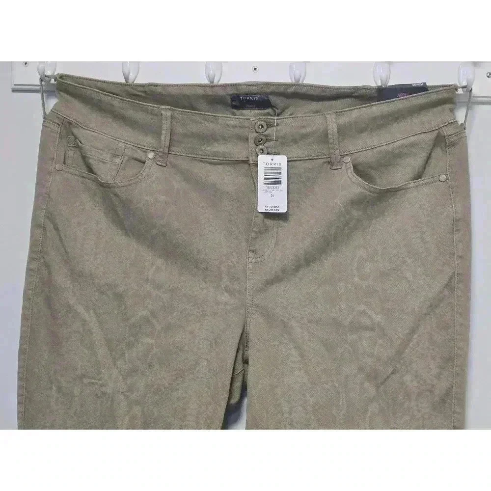 Women's‎ Torrid Jegging, Size 24, Tan python - Picture 8 of 10